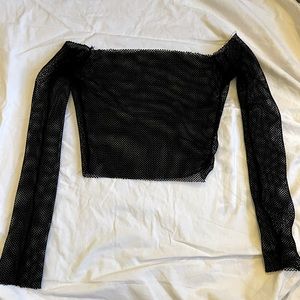 Mesh top! *Disclaimer: you need really skinny arms to fit into this one*